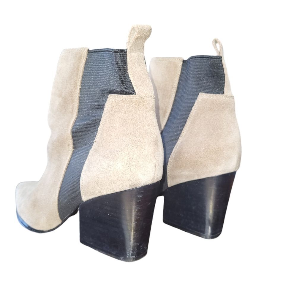 KENDALL + KYLIE Finch Ankle Suede Two Tone Colorblock Ankle Boot 6.5 - Picture 3 of 6